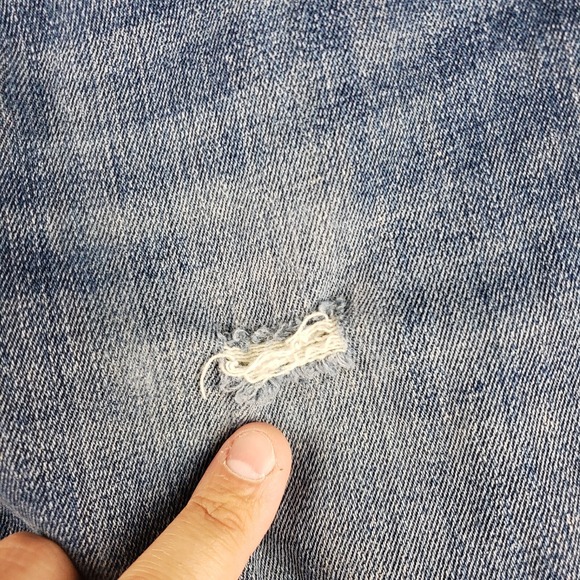 Polo Ralph Lauren Jeans Mens 33x31 Denim The Varick Slim Straight Distressed - Picture 3 of 15